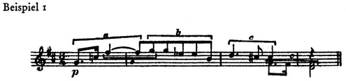 Theodor W. Adorno: Berg. Der Meister des kleinsten Übergangs, Gesammelte Schriften, Band 13, Beispiel 1, S. 377.