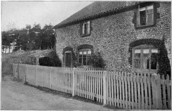 MR. AND MRS. EDWARDS'S FIRST HOME AFTER MARRIAGE, OULTON-NEXT-AYLSHAM, NORFOLK