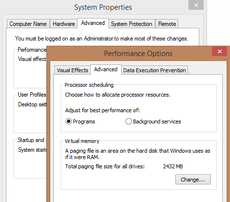 Decide whether a machine should prioritize foreground or background tasks.