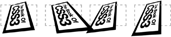 Different values for the perspective-origin property