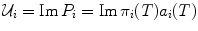 
$${\mathcal{U}}_{i} = \mathrm{Im}\,{P}_{i} = \mathrm{Im}\,{\pi }_{i}(T){a}_{i}(T)$$
