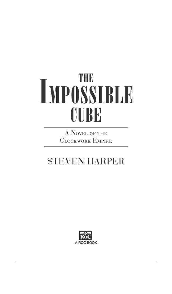 Cover image for The Impossible Cube: A Novel of the Clockwork Empire