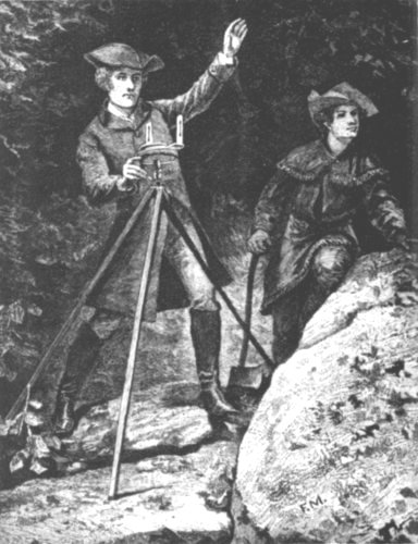 WASHINGTON AS A SURVEYOR.