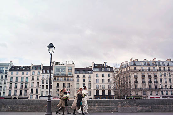 Photo of wedding party.