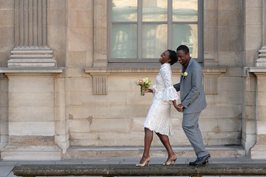 Photo of laughing couple.