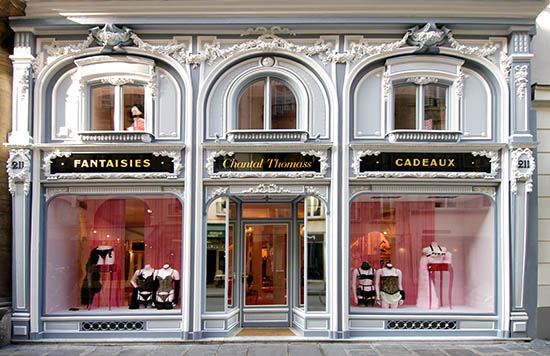 Photo of lingerie store.