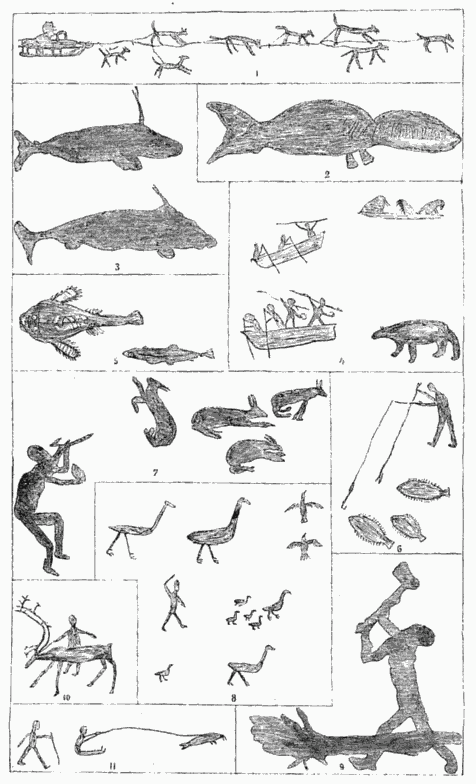 DRAWINGS MADE BY CHUKCHES.