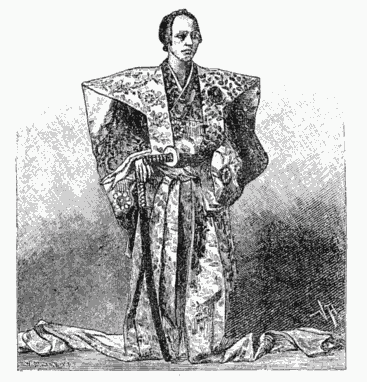 JAPANESE COURT DRESS.