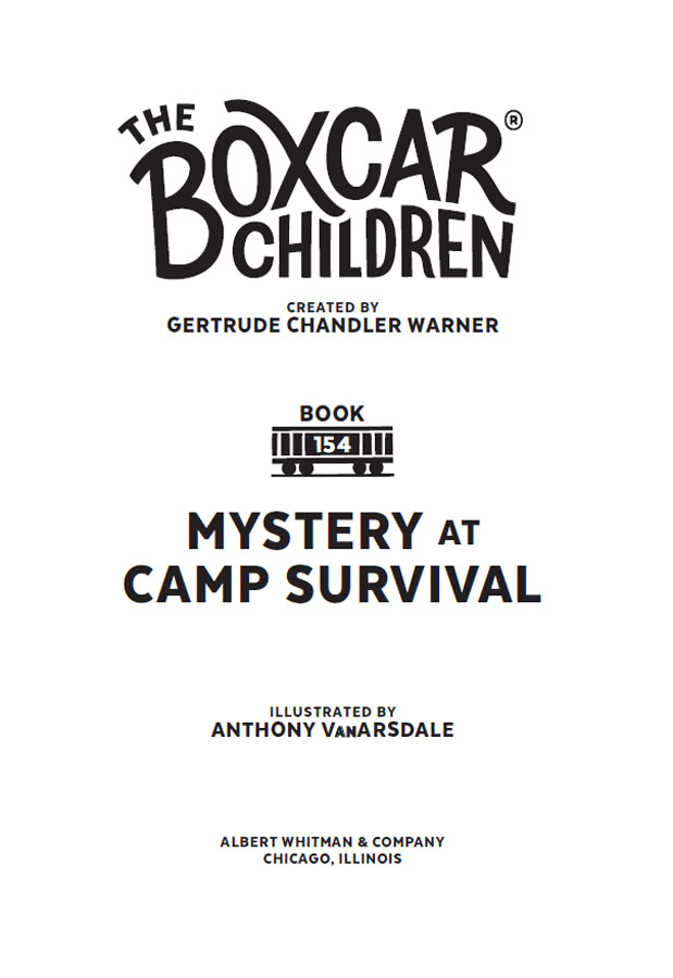 Book Title of Mystery at Camp Survival