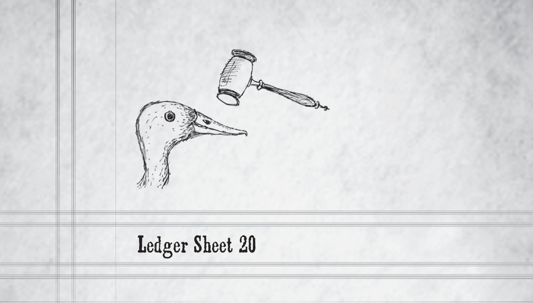 Ledger Sheet 20