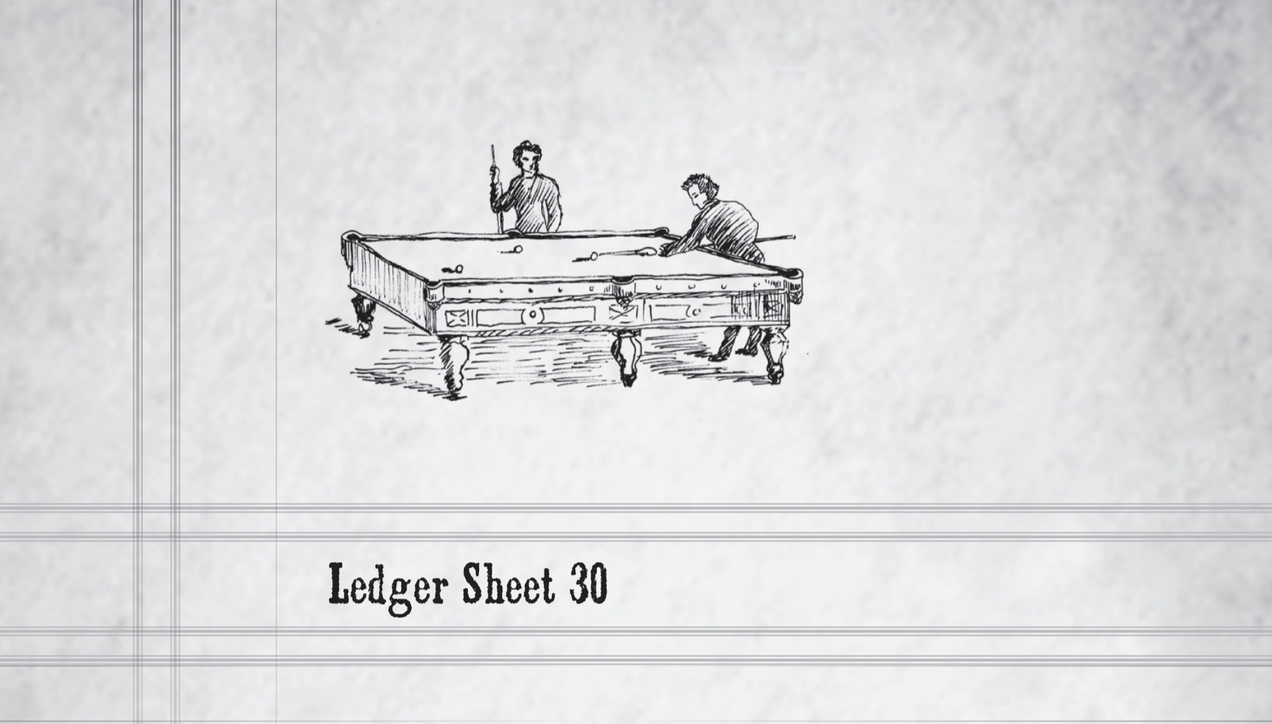 Ledger Sheet 30