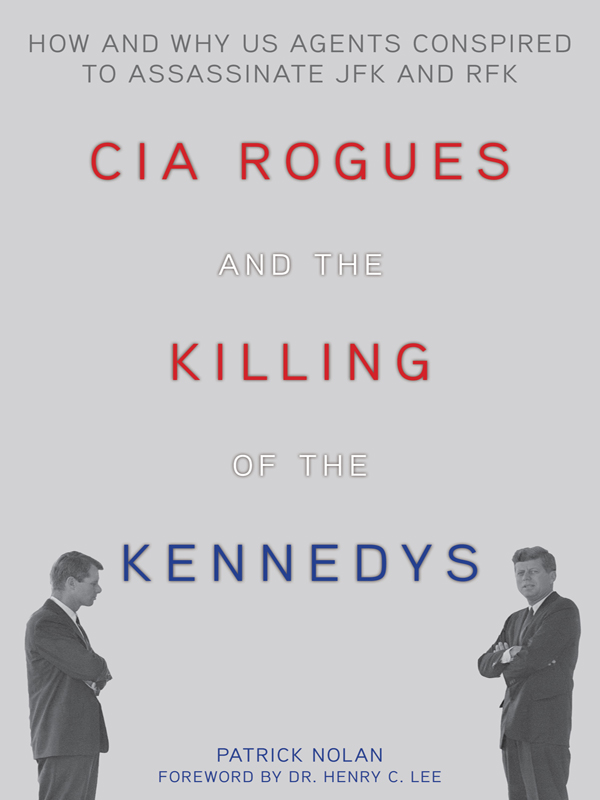 Cover Page of CIA Rogues and the Killing of the Kennedys