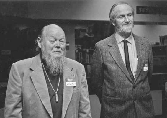 William O. Pruitt (left) and Leslie Viereck (right) in 1993. . .