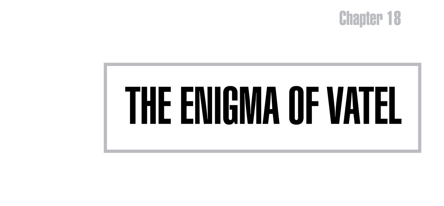 Chapter 18 The Enigma of Vatel