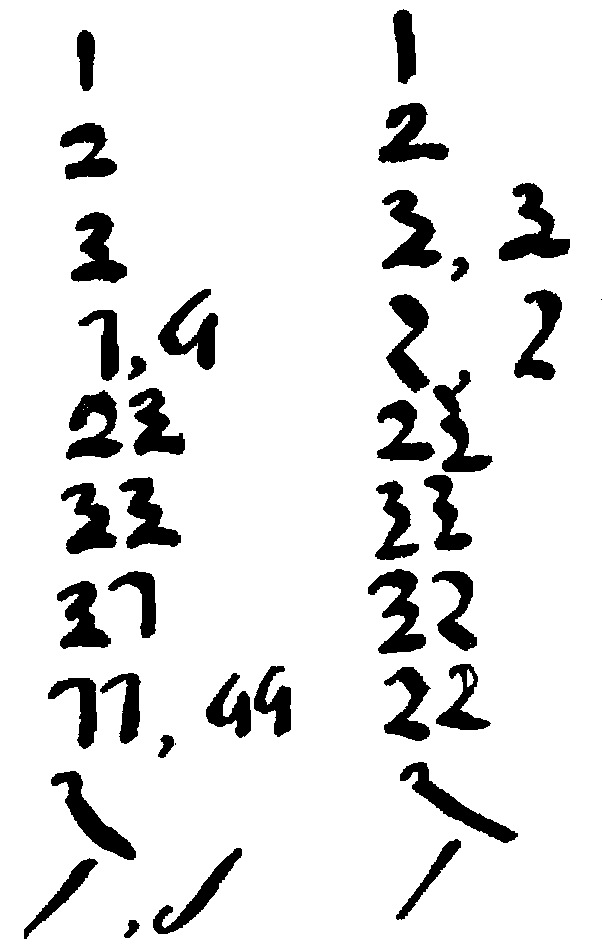 Demotic and Hieratic Ordinals