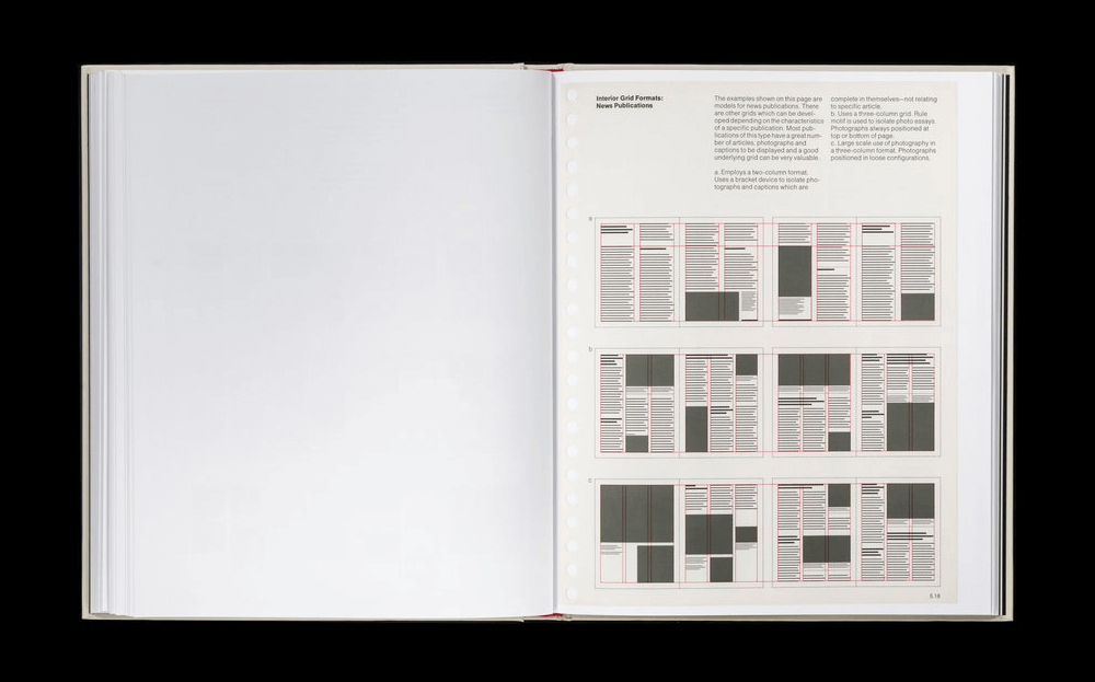 Layout guidelines in NASA’s Graphics Standards Manual.