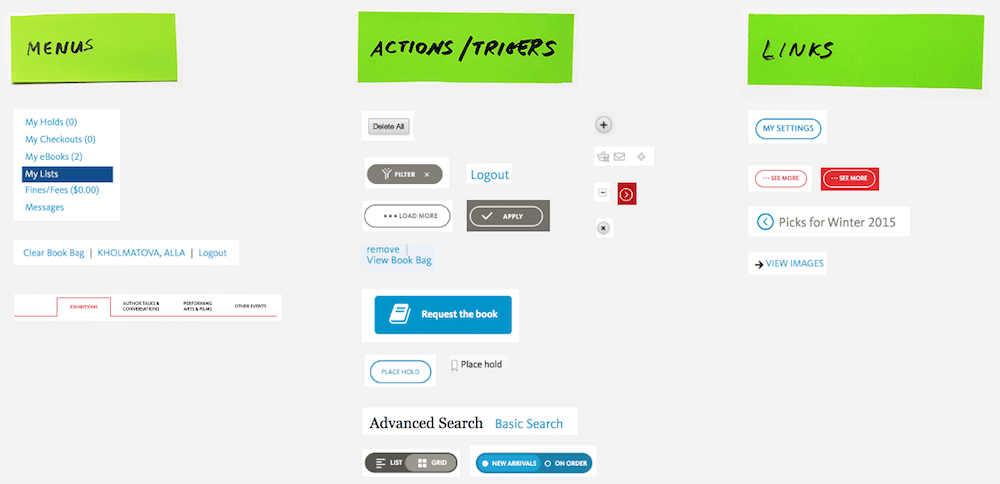 Interface inventory process at FutureLearn.