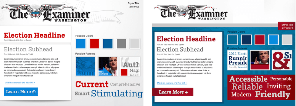 The Washington Examiner 2012 Campaign Site