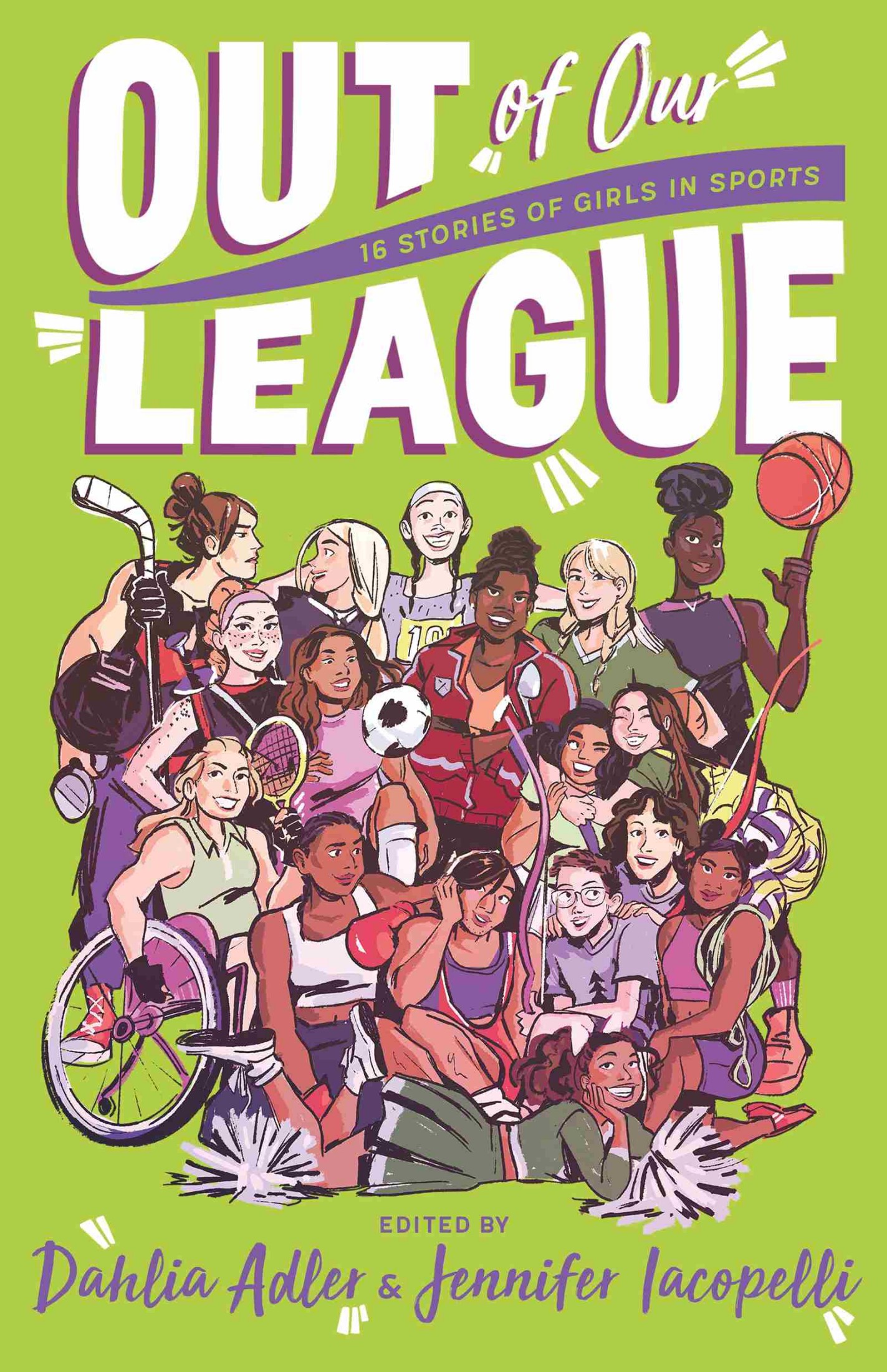 Cover: Out of Our League by Dahlia Adler and Jennifer Iacopelli