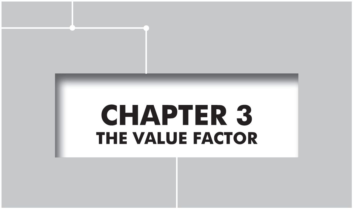 Chapter 3: The Value Factor