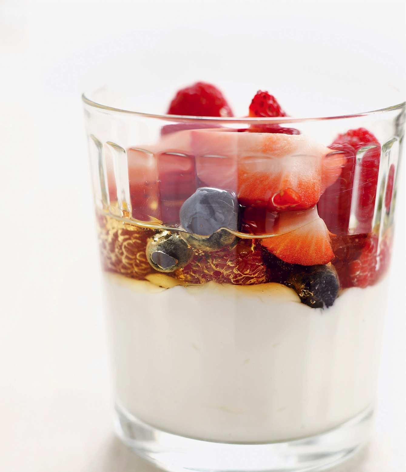 Yogurt with Berries and Honey