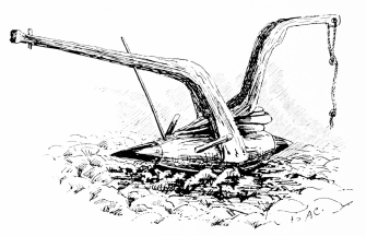 WOODEN PLOUGH-SHARE (As still commonly used.)