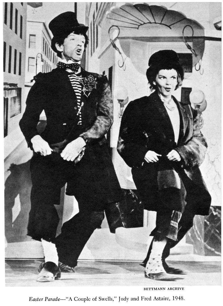 Easter Parade-“A Couple of Swells,” Judy and Fred Astaire, 1948. BETTMANN ARCHIEVE