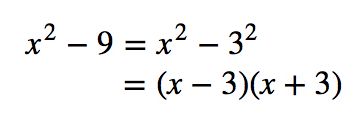 Two-line equation lined up at the equal sign