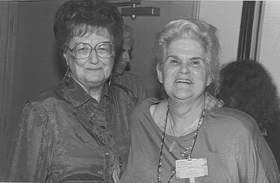 Image of Andre Norton with Anne McCaffrey