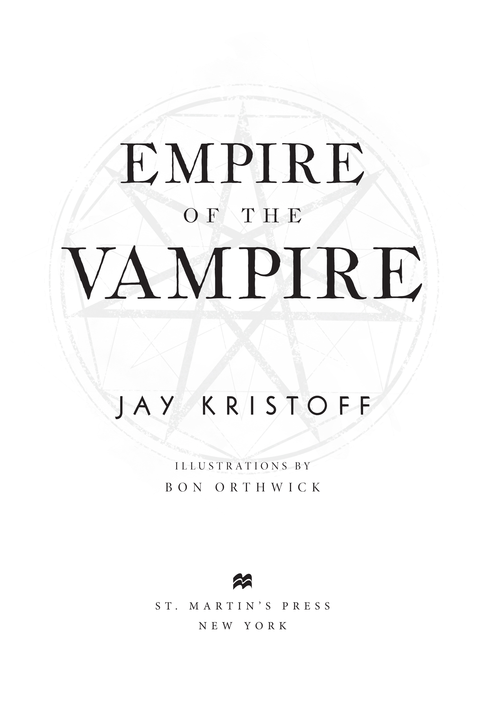 Empire of the Vampire by Jay Kristoff