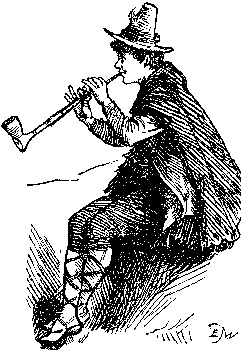 Miss Regina Pinkert as the Peasant Boy.