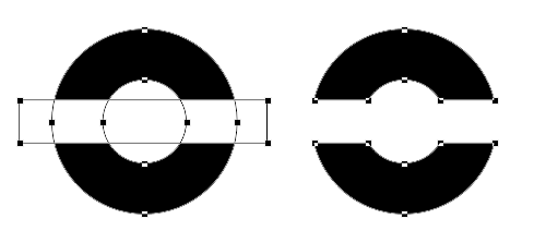 Reducing complexity by combining Paths