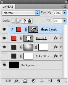 Creating a Clipping Mask to inherit effects