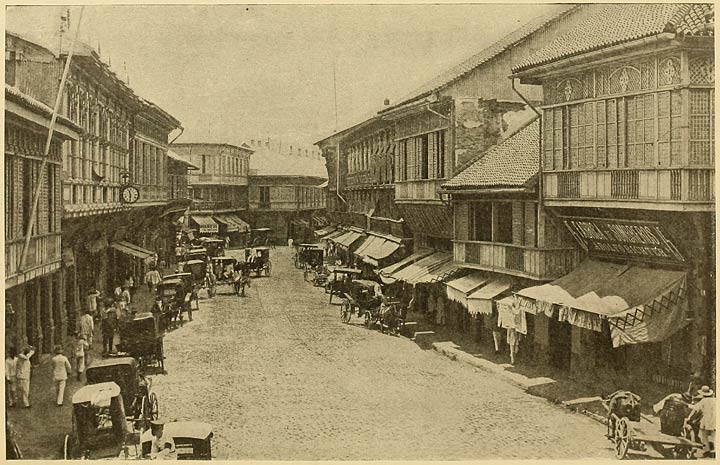 The Escolta: Looking Toward Santa Cruz.