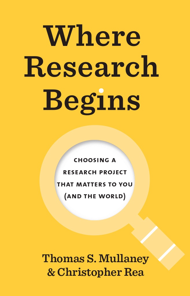 Cover Page for Where Research Begins