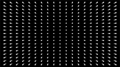 Figure 11.10 Tangential astigmatism use a radial (zoom) blur