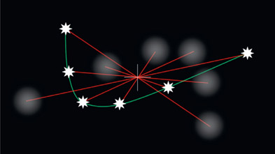 Figure 11.19 Lens filter flare optical path