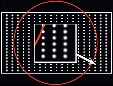 Figure 11.8 Fake spherical aberration using a blur