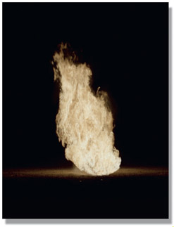 Figure 13.30 Fireball on a dark background