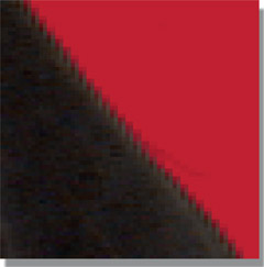 Figure 15.20 Comped over red with original RGB greenscreen