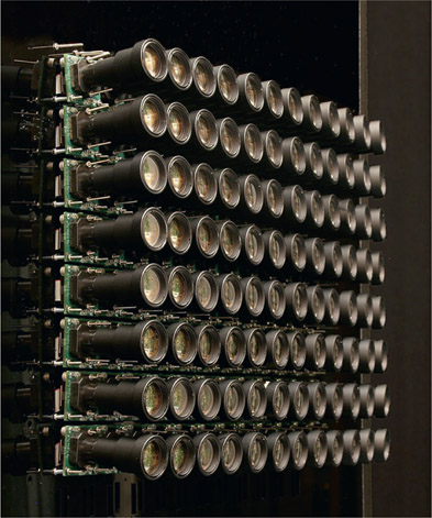 Figure 15.51 Early Stanford camera array