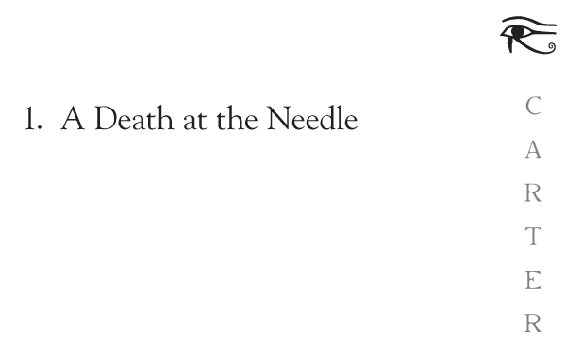 A Death at the Needle