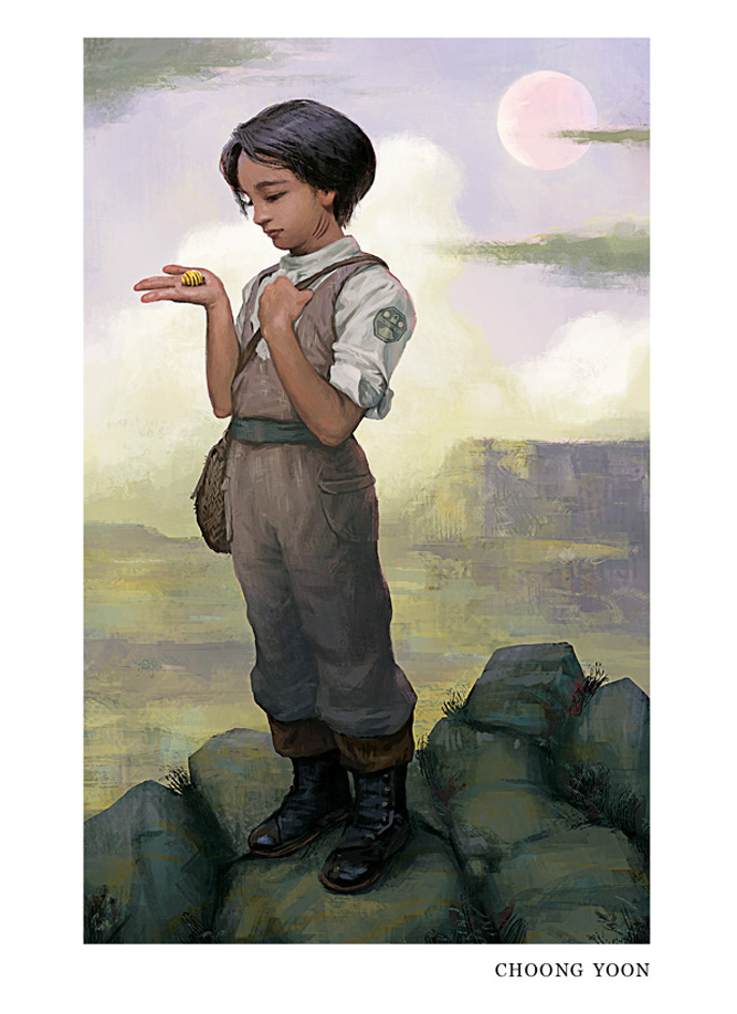 Illustration by Choong Yoon for the story Stars That Make Dark Heaven Light