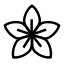 Vellum flower icon