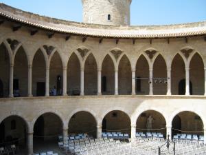 interior of Castell de Bellver