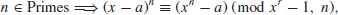 numbered Display Equation