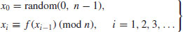 numbered Display Equation