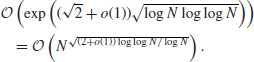 numbered Display Equation