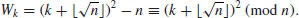 numbered Display Equation