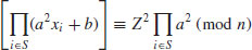 numbered Display Equation